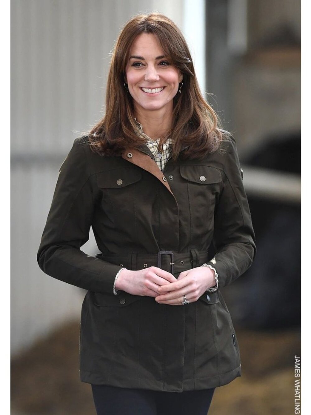 Dubarry of Ireland Friel Utility Jacket Olive Green ASO Kate Middleton UK 10 US